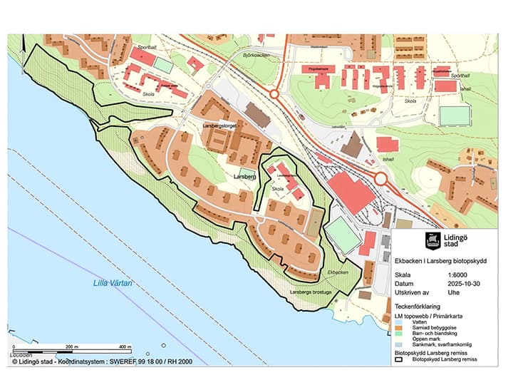 Biotopskyddat område Ekbacken